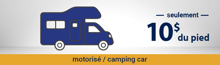 Antirouille - Motorisé / Camping car - seulement 10$ du pied
