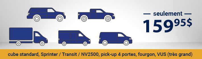 Antirouille - cube strandard, Sprinter / Transit / NV2500, Pickup 4 portes, fourgon, VUS (Très grand) - seulement 159.95$